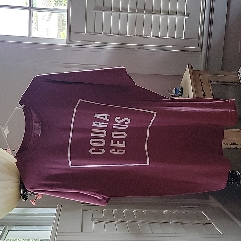 Women's T shirt.  Size L,  Comfort Colors brand,  washed but never worn.